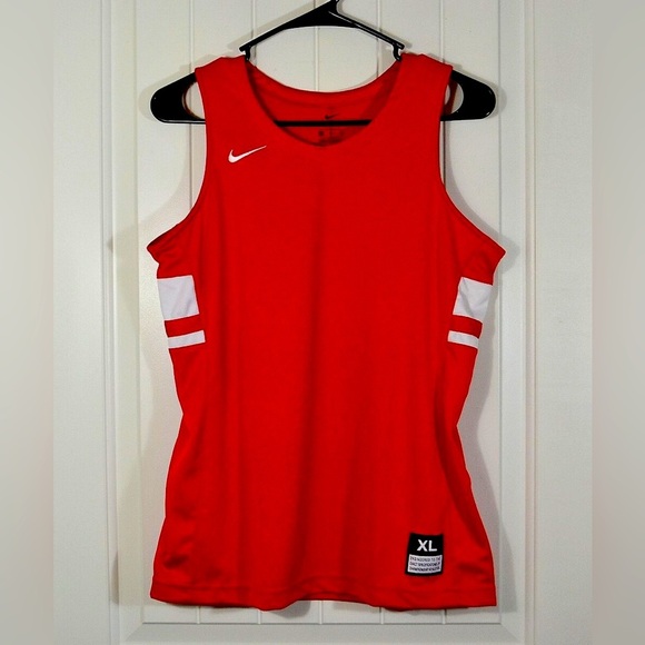 Nike Kid's Red Tank Top - Picture 1 of 3